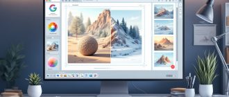 Сгенерированное изображение в стиле Kandinsky